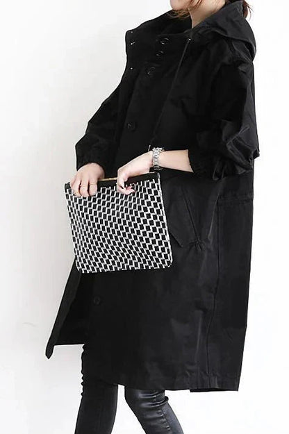Wodoodporny Mackintosh dla Kobiet – Nowoczesny i Stylowy
