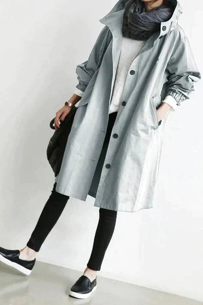 Wodoodporny Mackintosh dla Kobiet – Nowoczesny i Stylowy