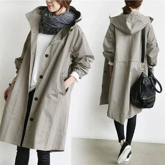 Wodoodporny Mackintosh dla Kobiet – Nowoczesny i Stylowy