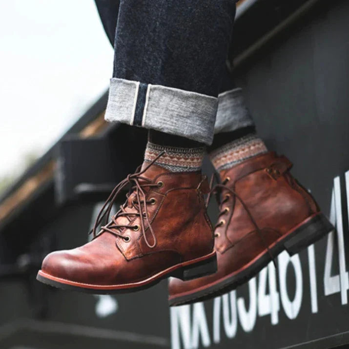 Wygodne Buty Zimowe Damskie w Stylu Retro – Elegancki Design i Komfort