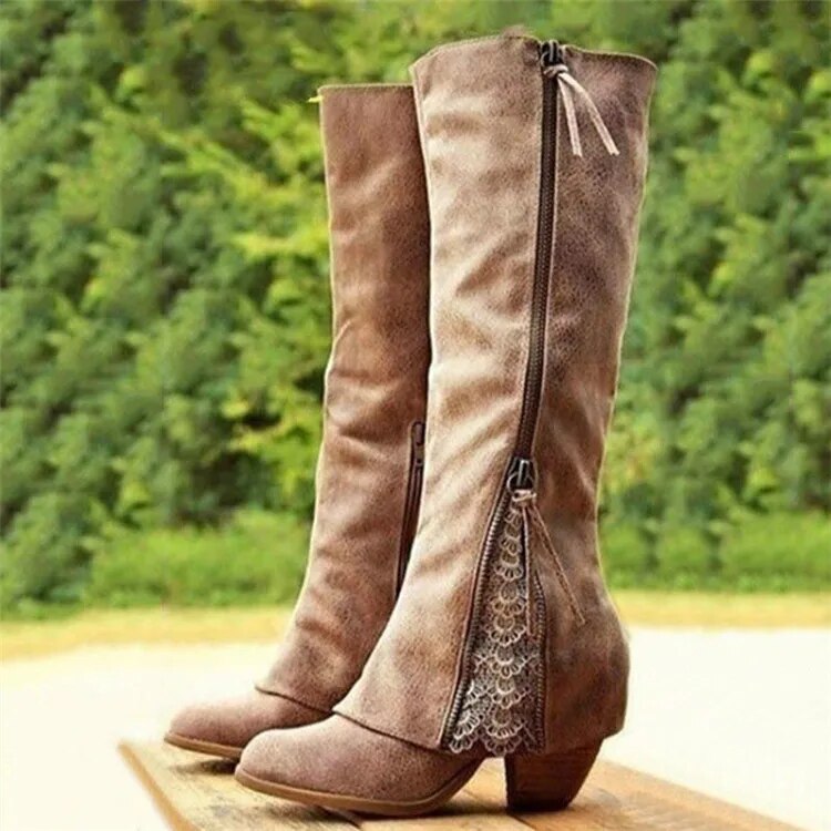 Wysokie buty na obcasie dla kobiet – Elegancki i ponadczasowy styl