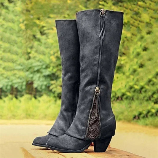 Wysokie buty na obcasie dla kobiet – Elegancki i ponadczasowy styl