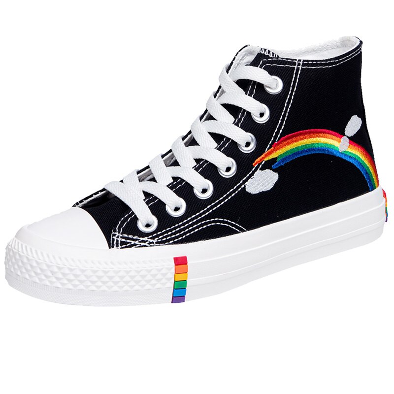 Wysokie Trampki – Klasyczny Design & Wygodna Podeszwa