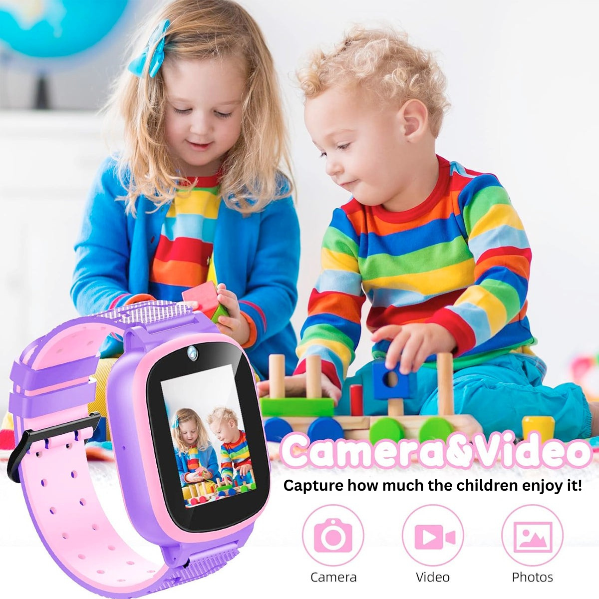 Zegarek Smartwatch – Wodoszczelna Konstrukcja &amp; Interaktywne Funkcje