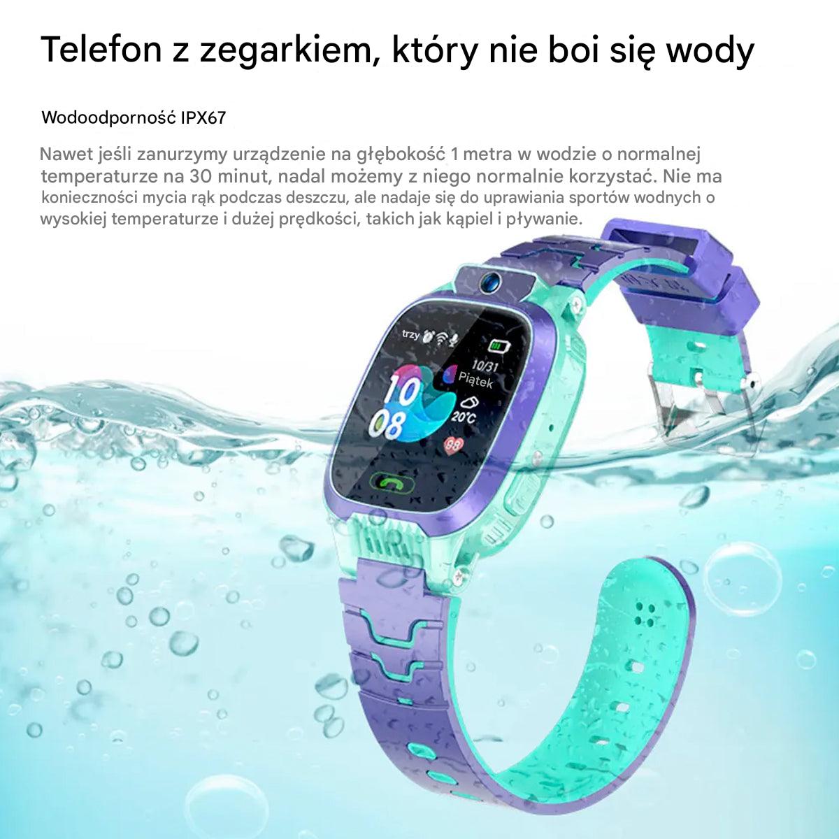Zegarek Smartwatch – Wodoszczelna Konstrukcja &amp; Interaktywne Funkcje