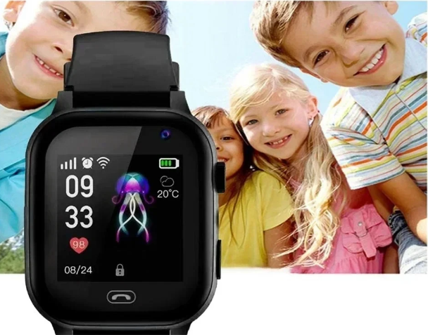 Zegarek Smartwatch dla Dzieci – GPS Śledzenie & Bezpieczna Komunikacja