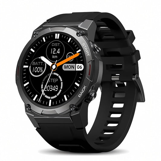 Zegarek Sportowy – Metalowa Obudowa &amp; Wstrząsoodporny Ekran AMOLED